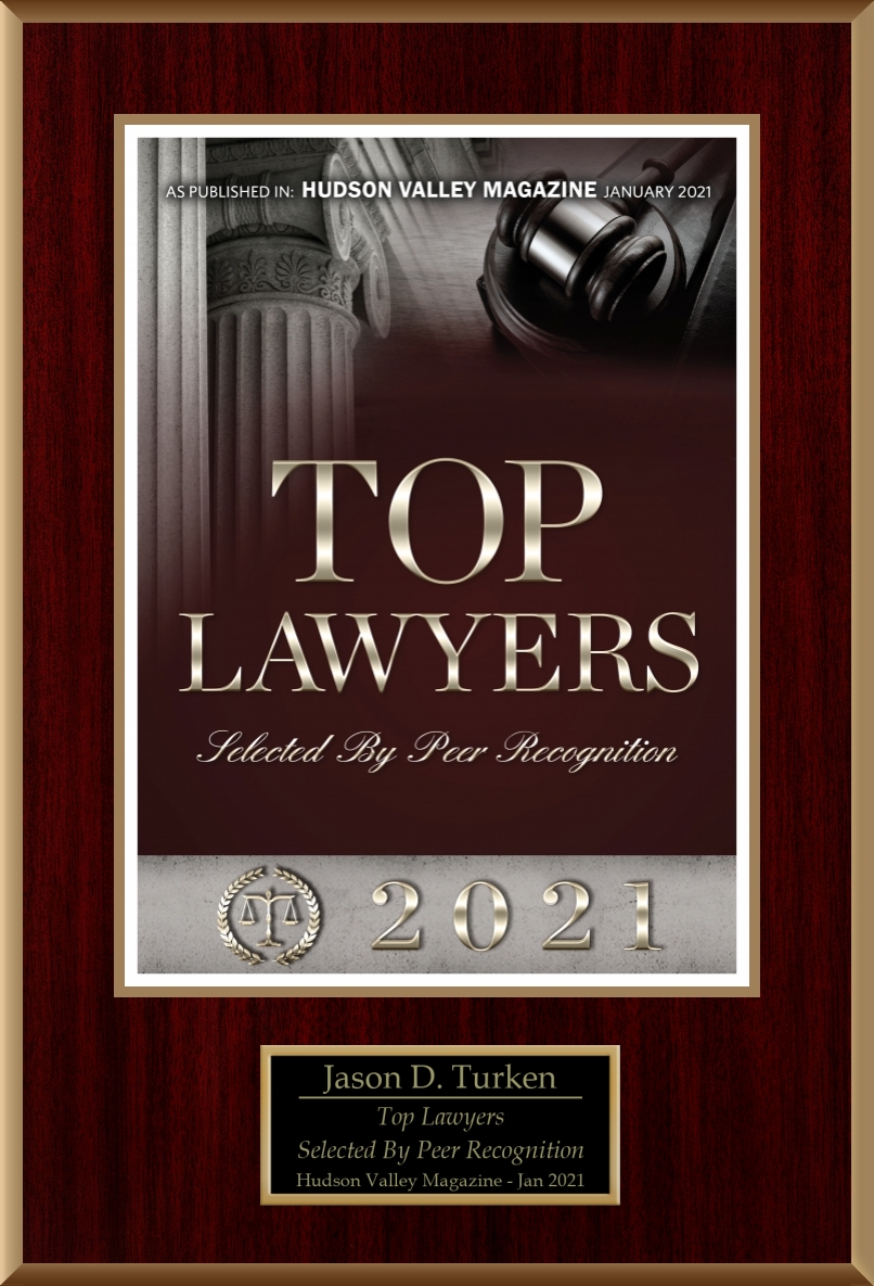 Top Lawyers, Hudson Valley Magazine, January 2021